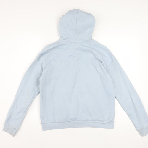 FILA Men's Blue Pullover Hoodie XS Regular Fit Fleece