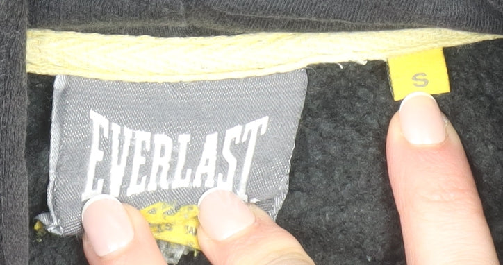 Everlast Men's Black Pullover Hoodie S Boxing Sports Sweatshirt