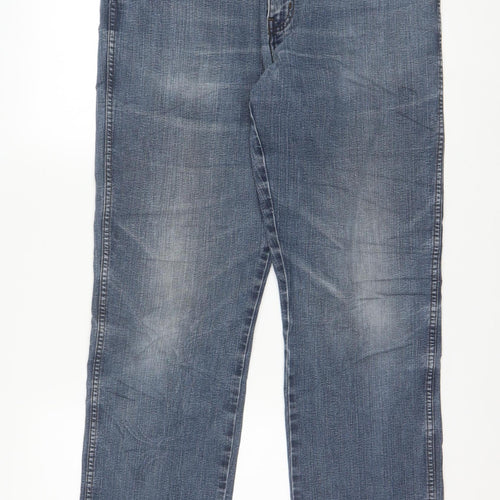 Wrangler Mens Blue Texas Straight Denim Jeans W36 L34