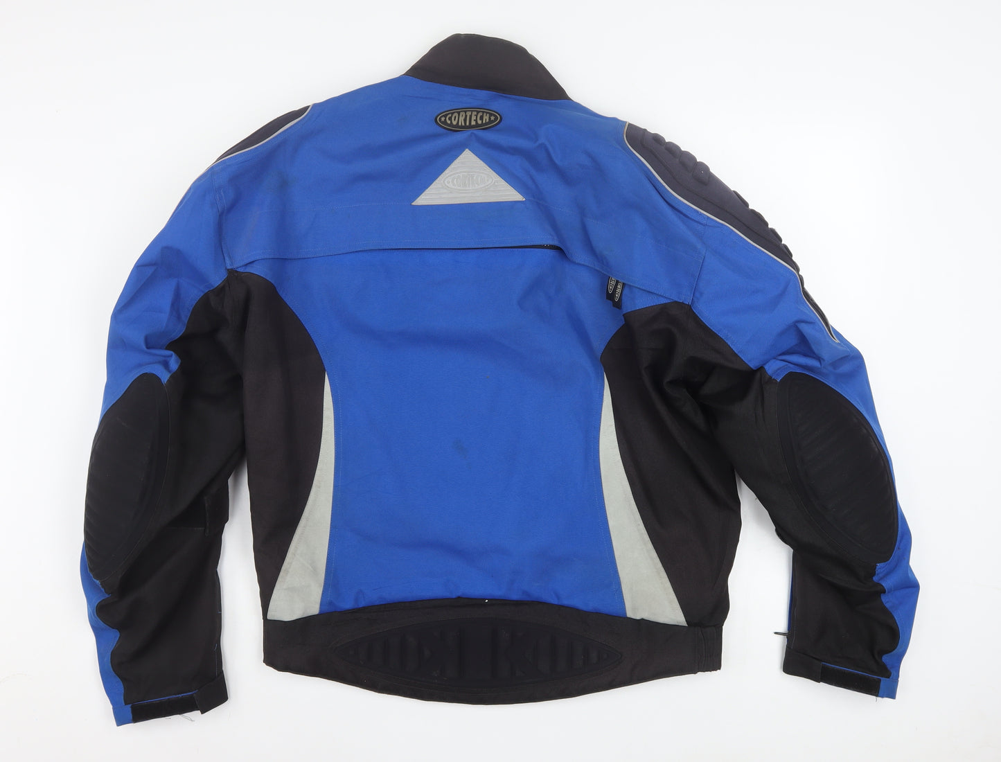 Cortech Men's Blue Motorcycle Jacket Size 42 Regular Waterproof Lined
