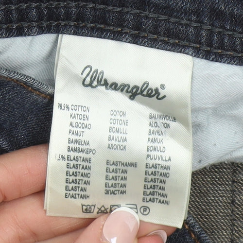 Wrangler Men's Blue Arizona Stretch Straight Jeans W44 L32