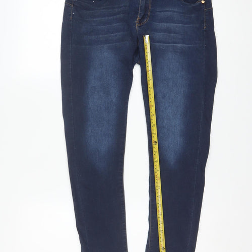 Hazley Women's Blue Skinny Denim Jeans Size 9 Slim Stretch Comfort