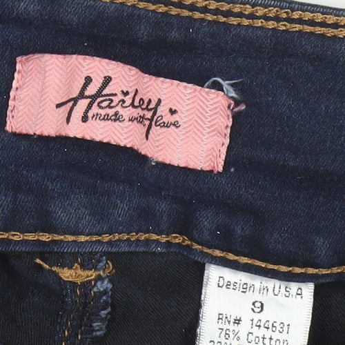 Hazley Women's Blue Skinny Denim Jeans Size 9 Slim Stretch Comfort