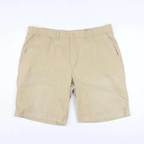 Tommy Hilfiger Men's Beige Classic Fit Chino Shorts Size 40