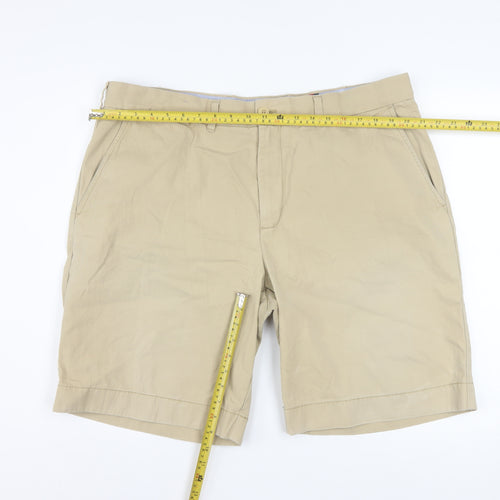 Tommy Hilfiger Men's Beige Classic Fit Chino Shorts Size 40