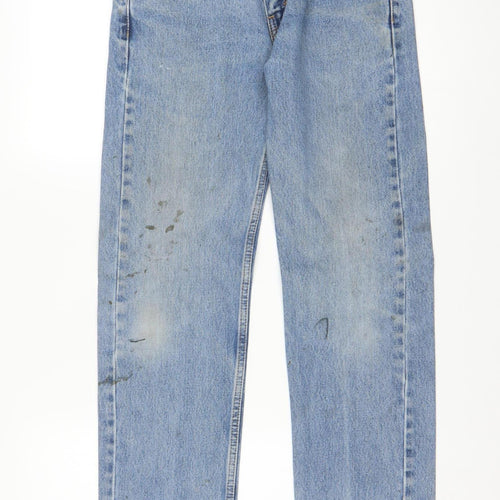 Levi Strauss Women’s Blue Straight Leg 505 Jeans Size 10