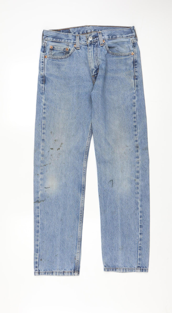Levi Strauss Women’s Blue Straight Leg 505 Jeans Size 10