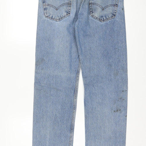 Levi Strauss Women’s Blue Straight Leg 505 Jeans Size 10