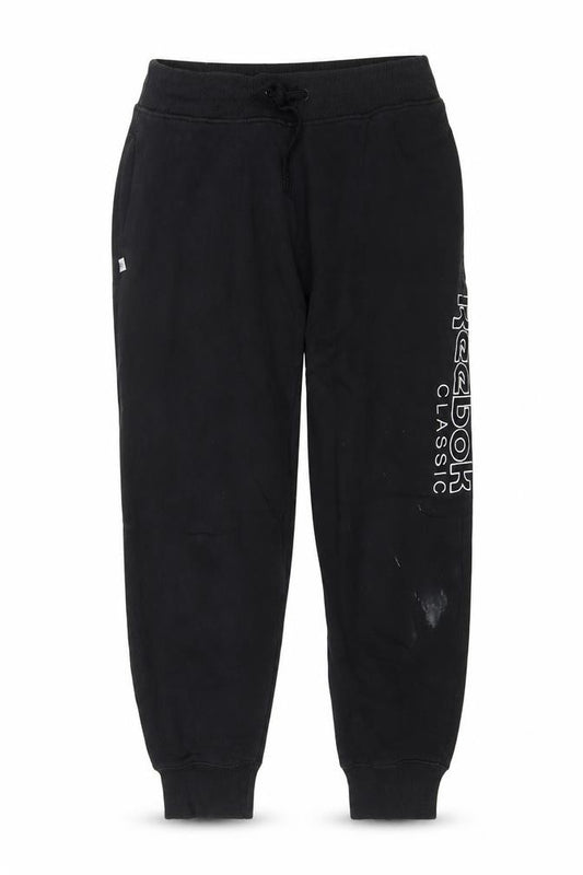 Reebok Classic Women's Black Jogger Sweatpants Size M Cotton Blend