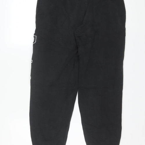 Reebok Classic Women's Black Jogger Sweatpants Size M Cotton Blend
