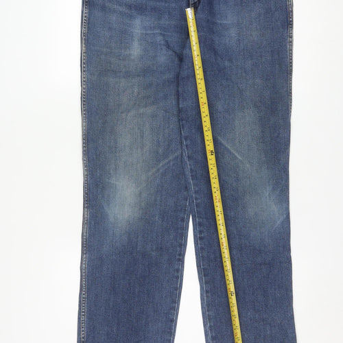 Wrangler Men's Blue Straight Texas Jeans W36 L34 Regular Fit