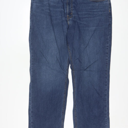 Levi's Denizen Men's Blue Regular Fit Straight Leg Jeans W38 L30
