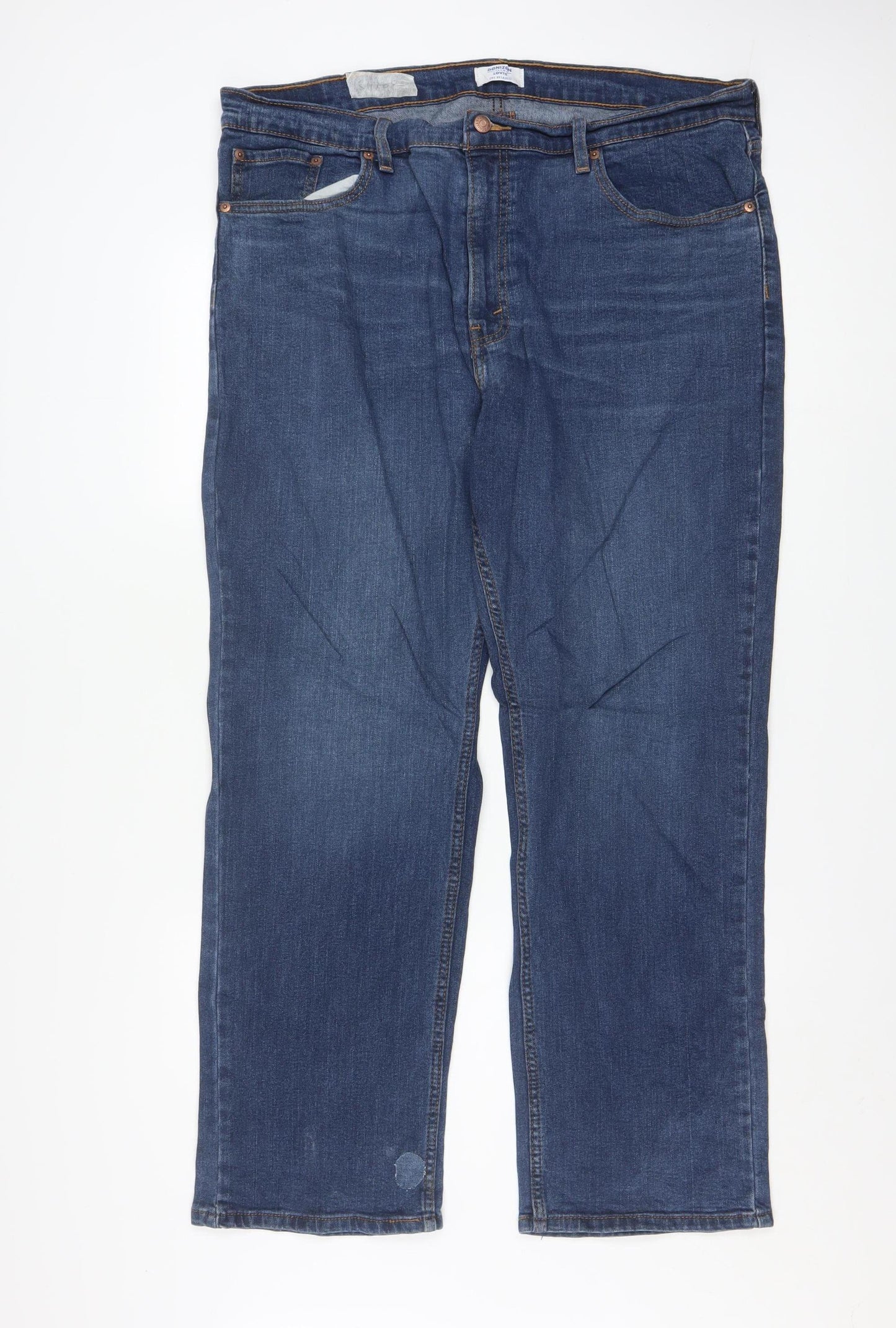Levi's Denizen Men's Blue Regular Fit Straight Leg Jeans W38 L30