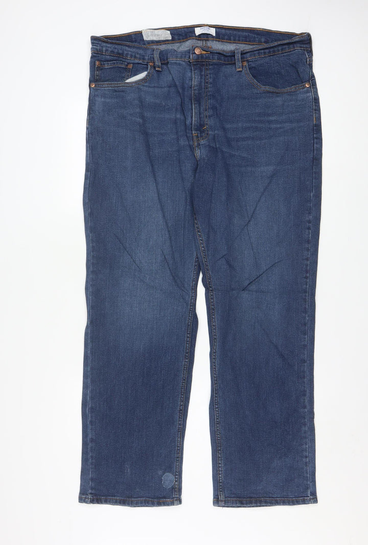 Levi's Denizen Men's Blue Regular Fit Straight Leg Jeans W38 L30