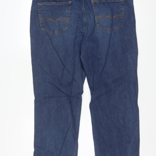 Levi's Denizen Men's Blue Regular Fit Straight Leg Jeans W38 L30