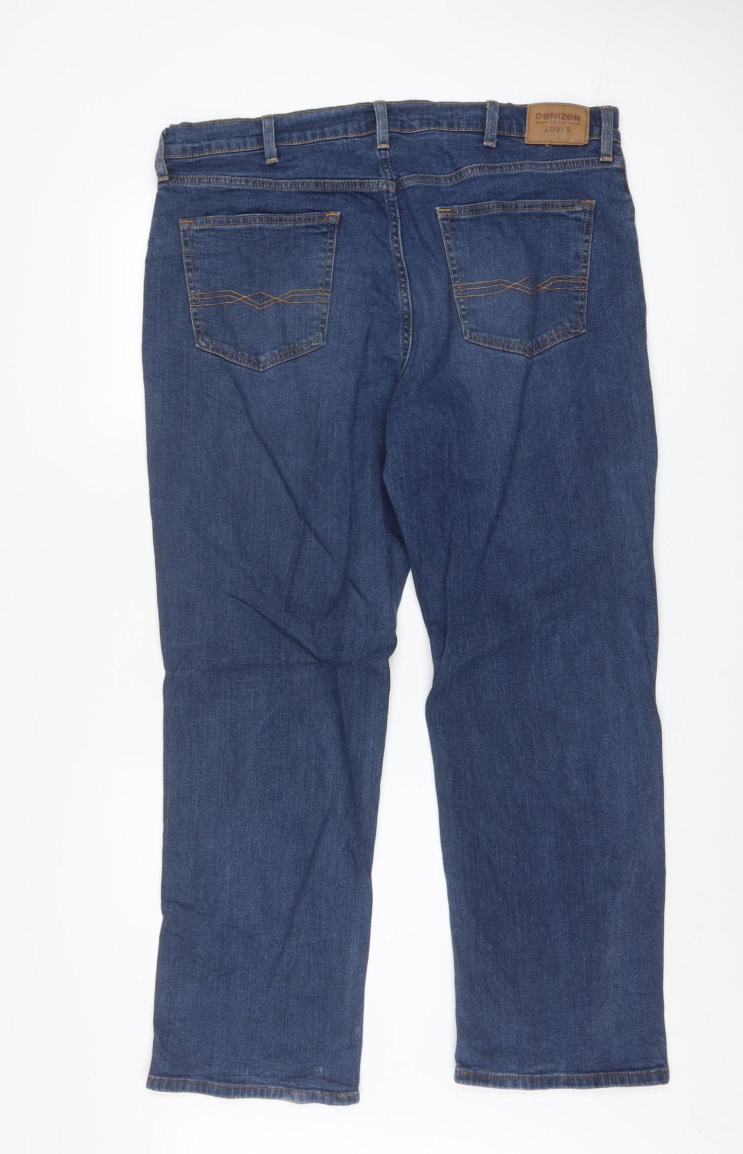 Levi's Denizen Men's Blue Regular Fit Straight Leg Jeans W38 L30