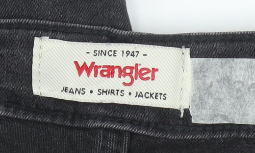 Wrangler Women's Black High Rise Skinny Jeans Size 14