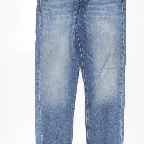 Levi Strauss Men's Blue Hi-Ball Straight Leg Jeans 30L Regular Fit Denim