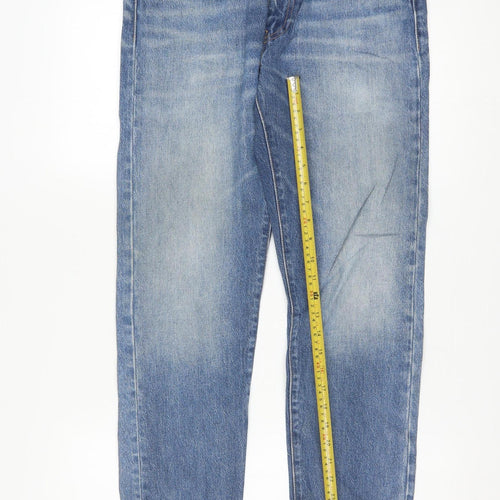 Levi Strauss Men's Blue Hi-Ball Straight Leg Jeans 30L Regular Fit Denim