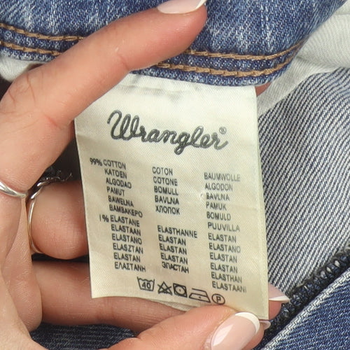 Wrangler Men's Blue Regular Fit Straight Jeans W38 L30