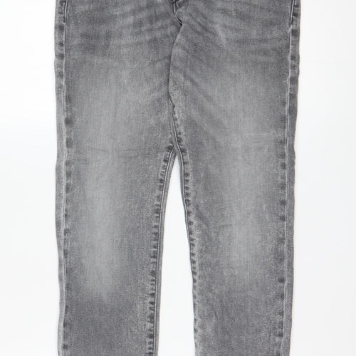 Wrangler Men's Grey Slim Skinny Jeans W30 L32 Denim