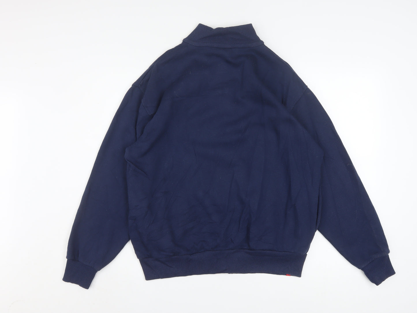 Umbro Mens Blue M Track Jacket Full Zip Sports Activewear