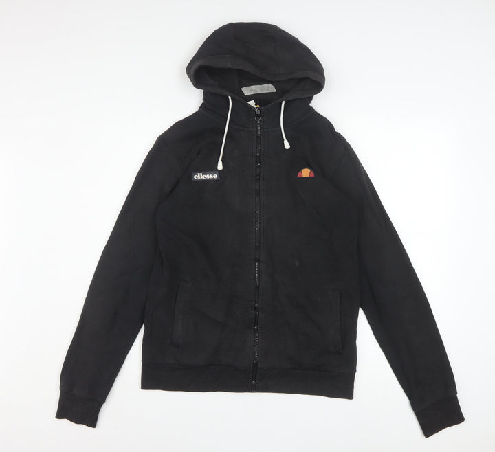 Ellesse Men's Black Full Zip Hoodie S Classic Sportswear