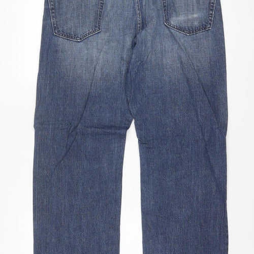Levi Strauss Men’s Blue Straight Leg Jeans 36x32 Regular Fit Denim