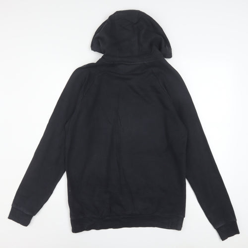 Under Armour Men's Black Small Pullover Hoodie Logo Graphic Sportswear