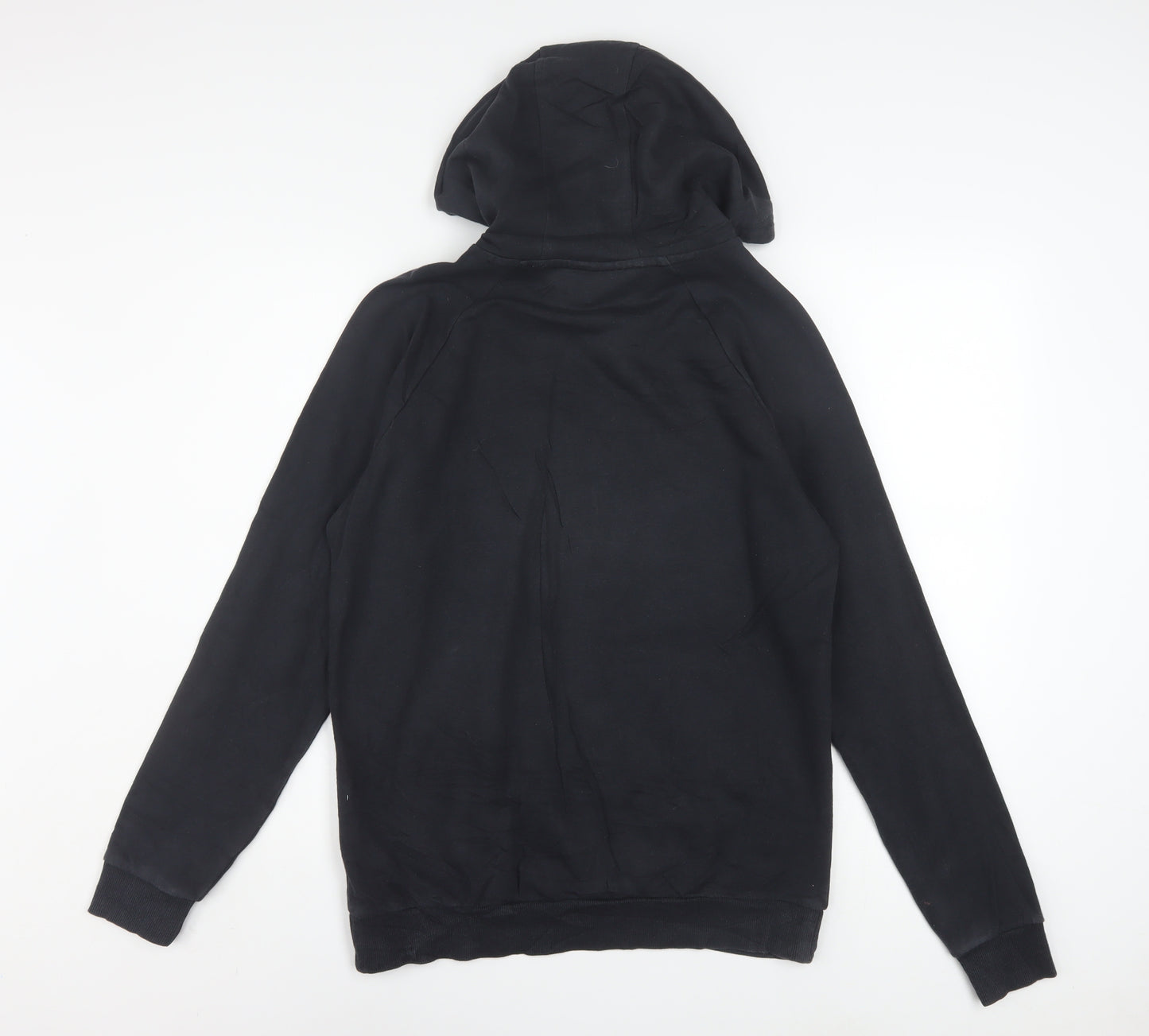 Under Armour Men's Black Small Pullover Hoodie Logo Graphic Sportswear