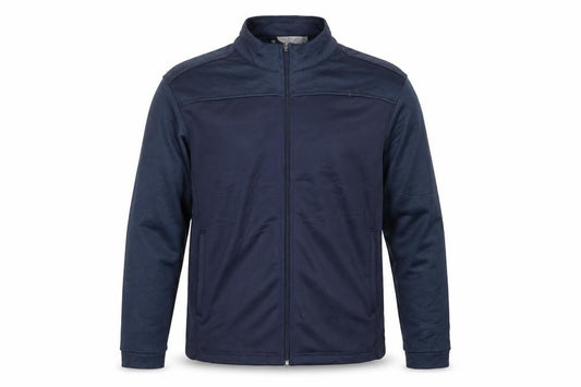 Greg Norman Men's Blue M Track Jacket Full Zip Polyester Activewear