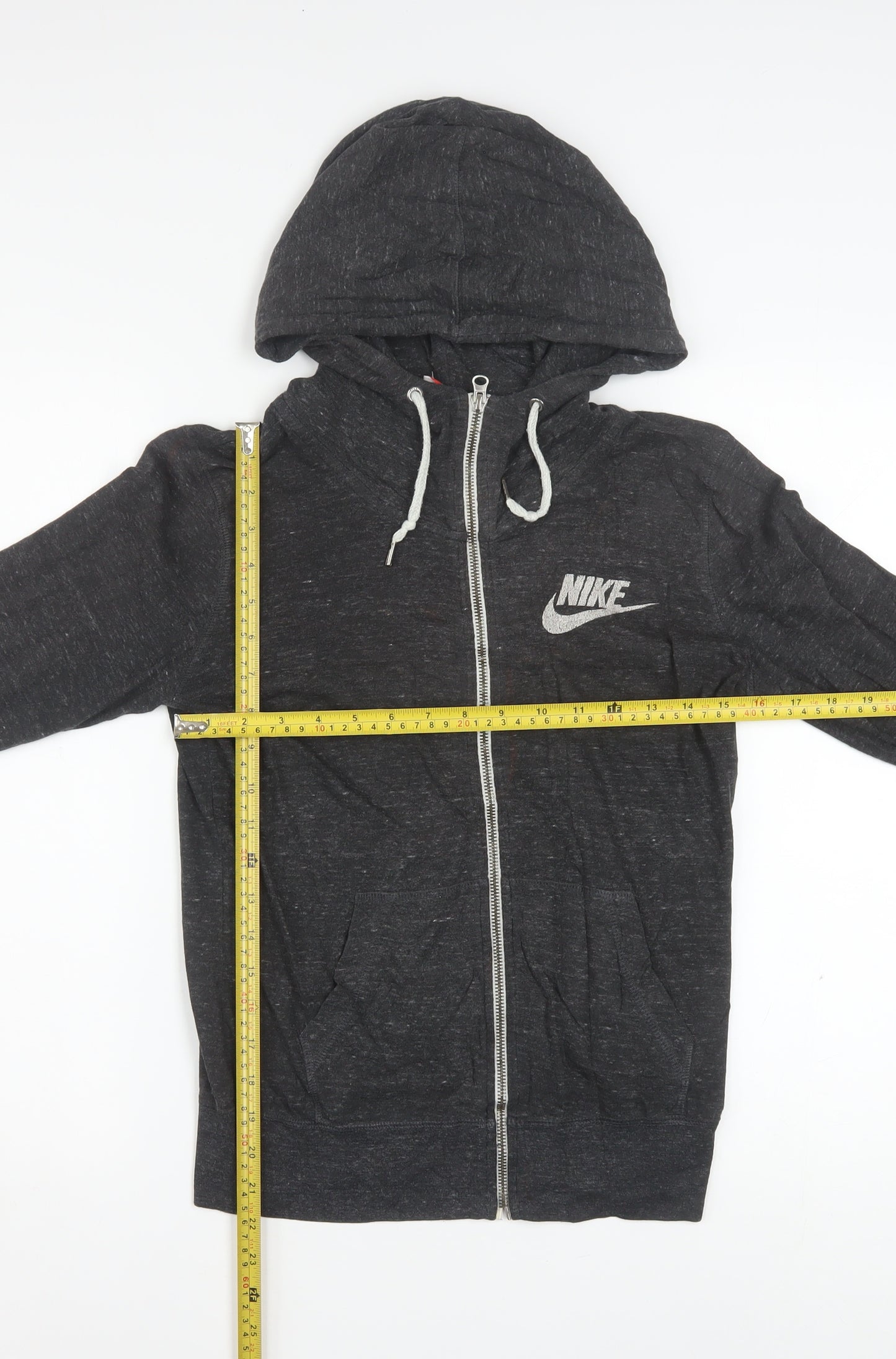 Nike Men's Black Full Zip Hoodie Small Lightweight Sportswear