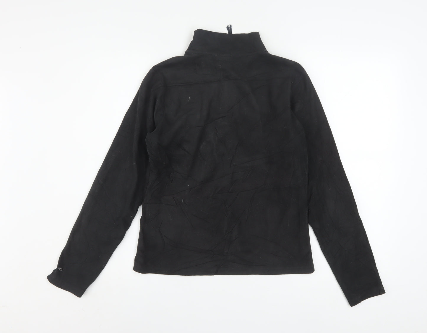 The North Face Women's Black Small 1/4 Zip Fleece Sweatshirt
