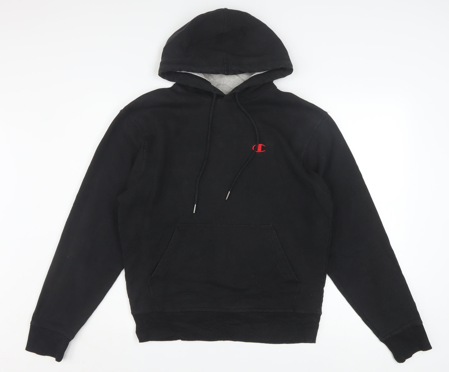 Champion Men's Black Pullover Hoodie Size S Sports Fleece