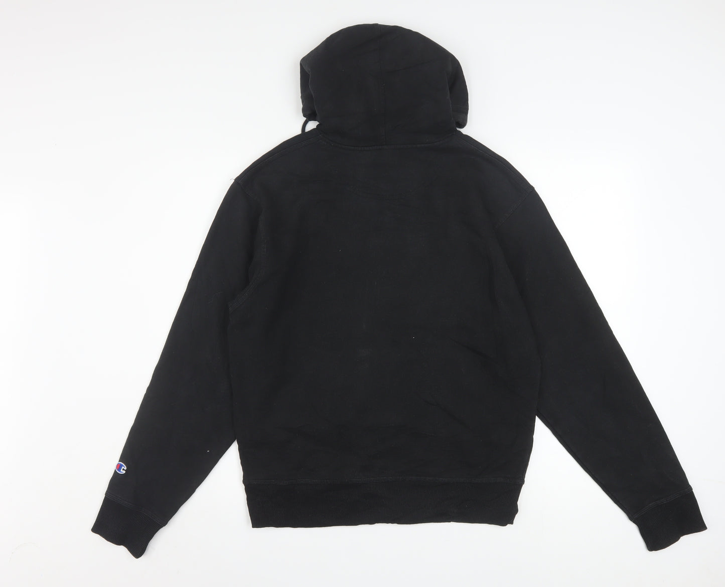 Champion Men's Black Pullover Hoodie Size S Sports Fleece