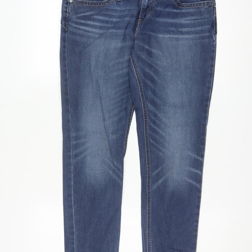 Levi's Men's Blue Straight Fit Stretch Denim Jeans W31 L32