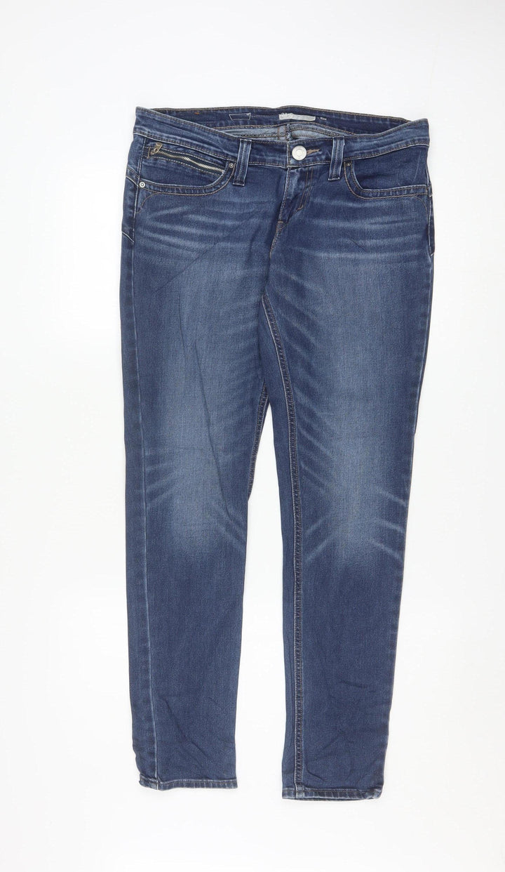 Levi's Men's Blue Straight Fit Stretch Denim Jeans W31 L32