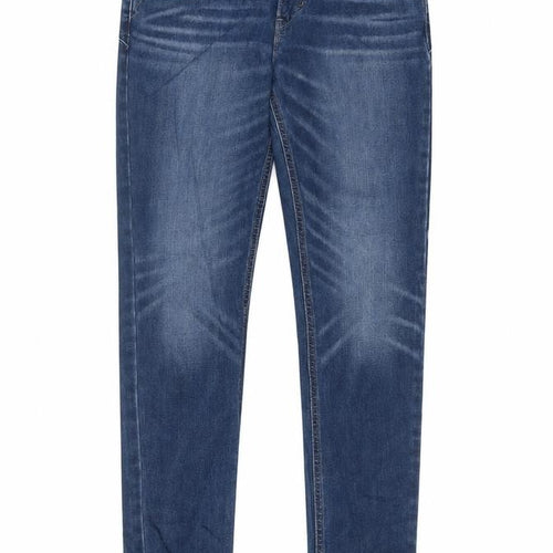 Levi's Men's Blue Straight Fit Stretch Denim Jeans W31 L32