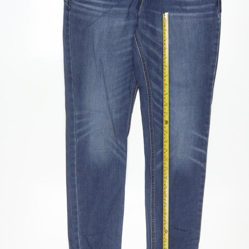Levi's Men's Blue Straight Fit Stretch Denim Jeans W31 L32