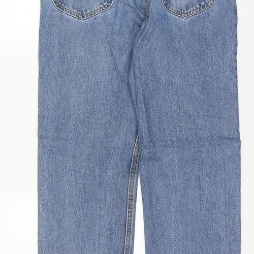 Lee Men's Blue Brooklyn Straight Leg Jeans W34 L30 Denim