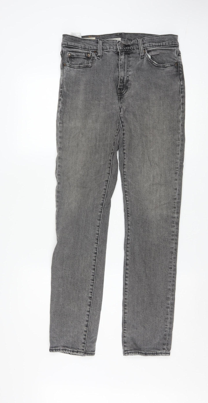 Levi's Premium Men's Grey Straight Denim Jeans W30 L32