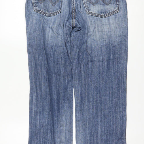 Wrangler Men's Blue Straight Texas Jeans W32 L32 Regular Fit Denim