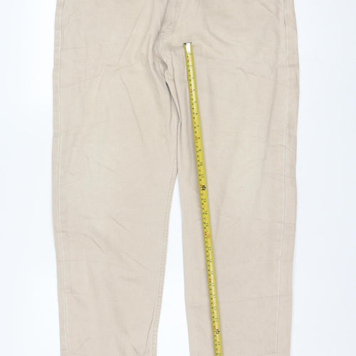 Levi’s Men Beige Straight Regular Fit Jeans W40 L40