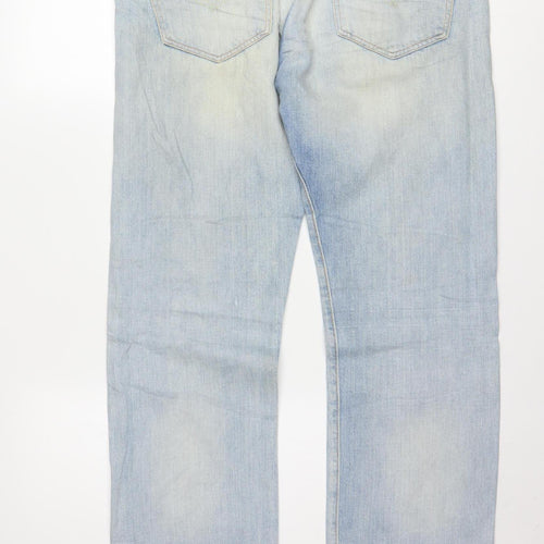 Levi's 501 Men's Light Blue Straight Leg Jeans W31 L32 Denim Classic