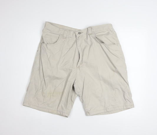Wrangler Men's Beige 38 Cargo Cotton Shorts Casual Workwear