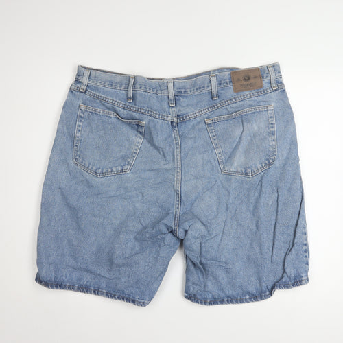 Wrangler Mens Blue Denim Relaxed Fit Shorts Size 42