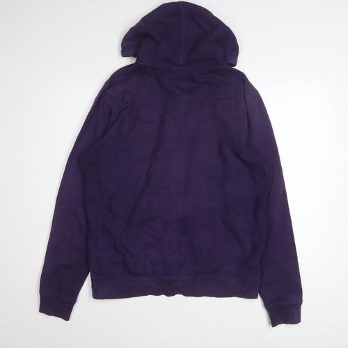 Under Armour Men's Purple Full Zip Hoodie Size M Athletic Fit