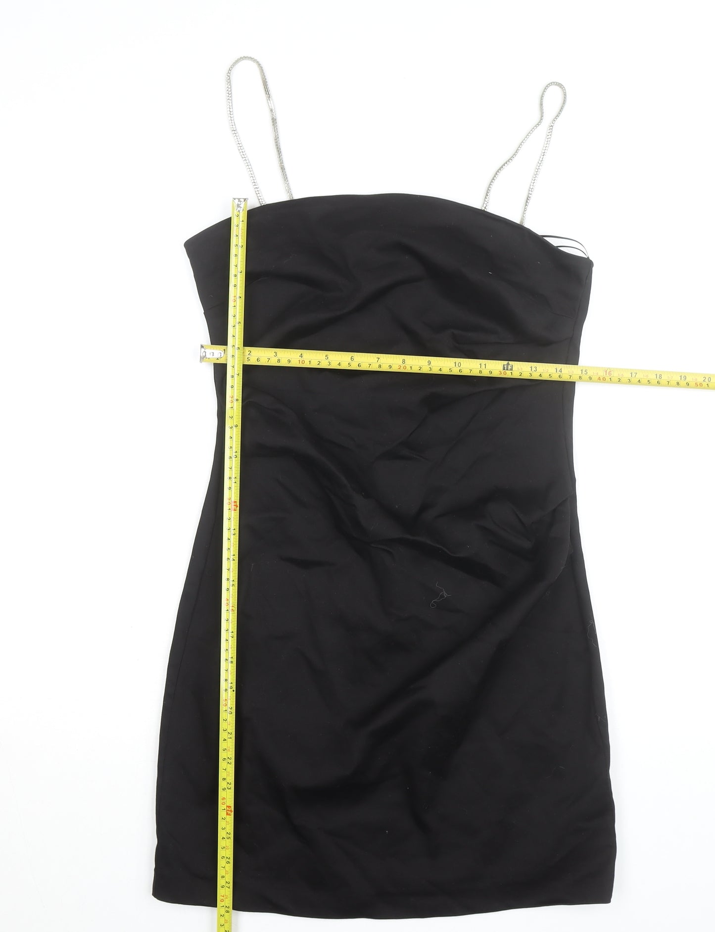 River Island Women’s Black Size 12 Bodycon Party Dress