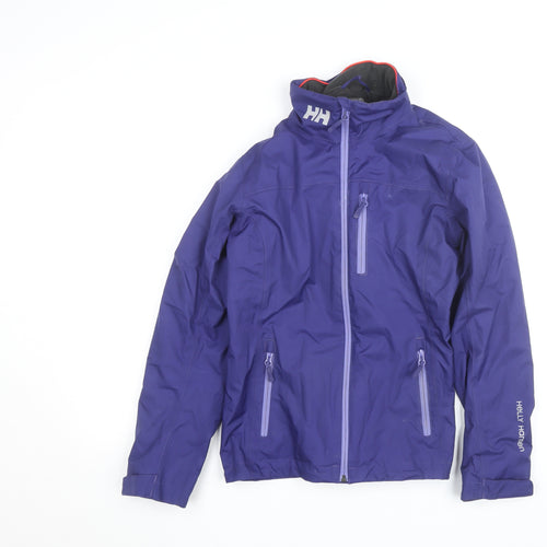 Helly Hansen Womens Purple Waterproof Windbreaker Jacket S