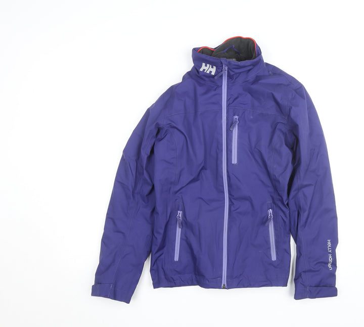 Helly Hansen Womens Purple Waterproof Windbreaker Jacket S